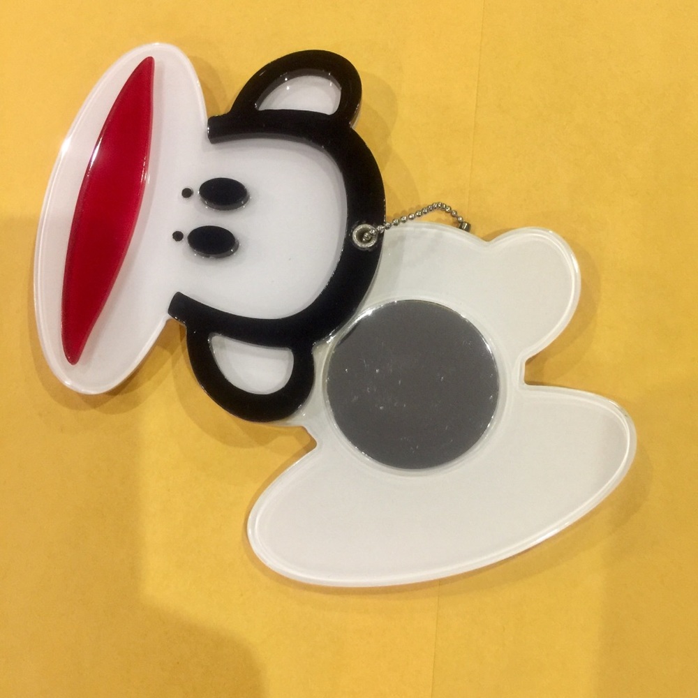 Mirror keychain